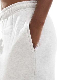 Missyempire Exclusive Wide Leg Jogger Co-ord In Grey For Women Grey Marl -Missyempire Sales Store 206494093 4